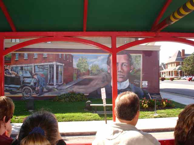 The Saturday Trolley Tour will feature the murals and their stories. On Sunday the tours will travel to Kinder Cemetery for some "Echoes for the Past."
