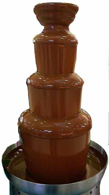 Java.net's chocolate fountain will tempt tourers on Dec. 6