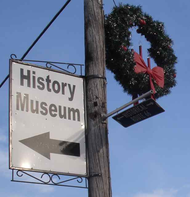 Every year the Christmas wreaths signal the start of holiday activities.