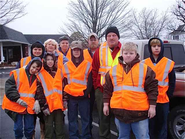 Boy Scout Tropp 463 was on hand for a day of service. Cuba's kids are super.