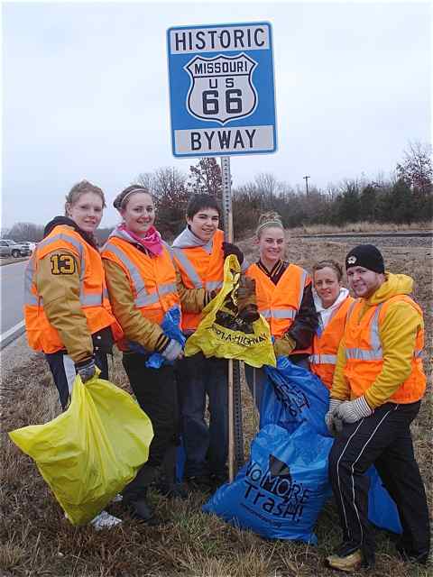 Some of the Cuba HIgh Track Students joined in the clean up. Funds. JOG,inc. contributes funds from the race to the Cuba School Track, which serves over 1400 students.