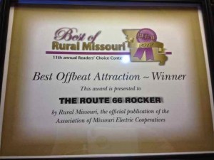 Missouri's Best Offbeat Attraction goes to...