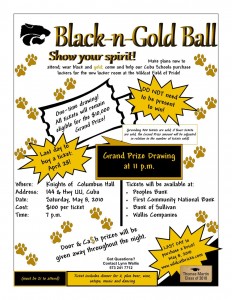 Black-n-Gold Ball Cuba MO