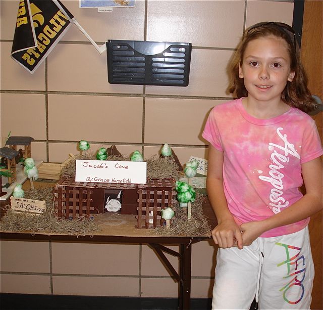 Grace''s project was Jacob's Cave by the Lake of the Ozarks.