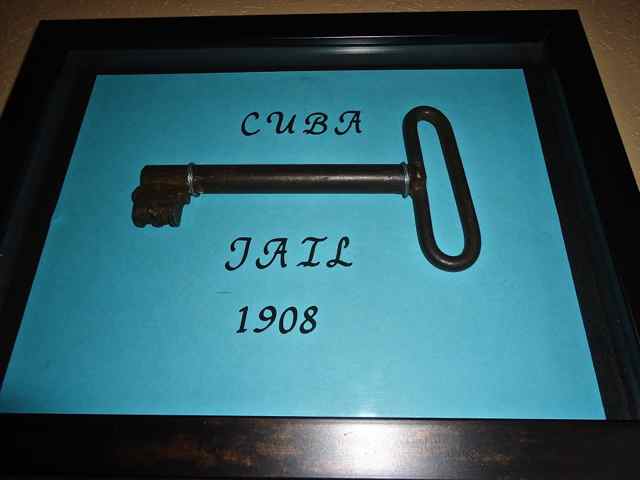 Cuba, MO 1908 Jail Key