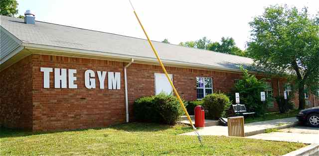 The Gym has moved to new quarters at 412 N. Franklin, the back of the Resource Recovery building with a rear entrance on Oakhill Road.