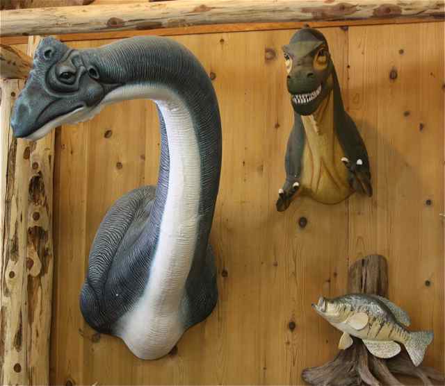 The Tutterrows also have a sense of humor that can be seen in their dragon display.
