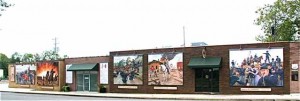 Buchanan Street Civil War Murals