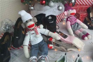 New jeans for the sock monkey