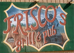 Cuba, Missouri Frisco's sign