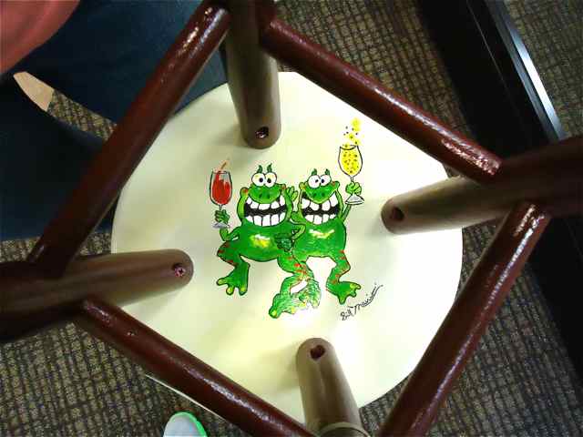 Artist Bill Manion's playful toads
