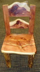 Primitive Dining Chair from MO Hick Cuba MO