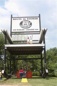 Route 66 Largest Rocking Chair