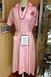 Cuba History Museum Allyne Earls uniform