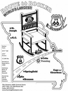 Download World's Largest Rocking Chair Cuba, Missouri coloring page ...