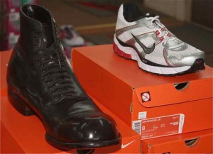 Robert Wadlow/Nike shoe