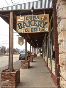 Cuba, Missouri Bakery & Deli Sign