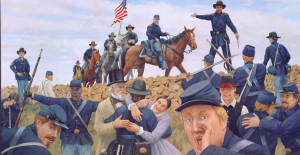 Civil war mural