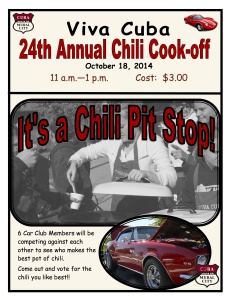 Pit Stop Chili at Cuba Fest 2014