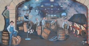 A day in the Cooperage Mural