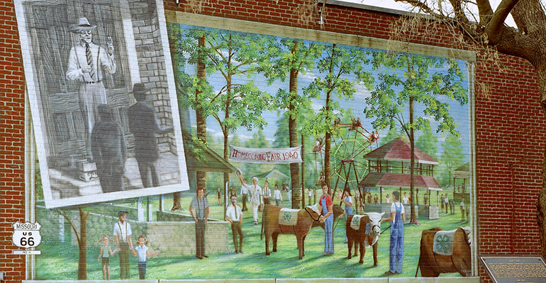 Harry Truman Mural